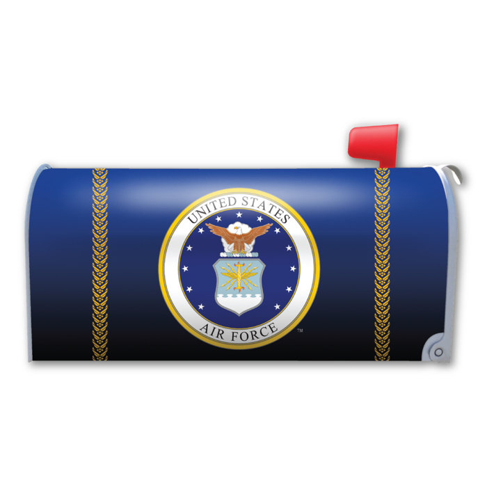 United State Air Force Seal Mailbox Cover