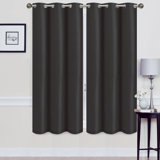 Cream Curtains With Black Trim Wayfair Ca