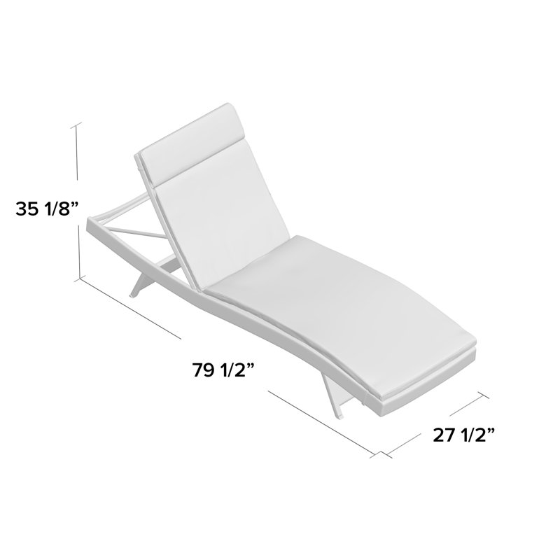 green resin sun lounger