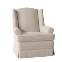 beige nursery glider