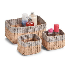 3-tlg. Körben-Set Devereaux aus Rattan von Zell..