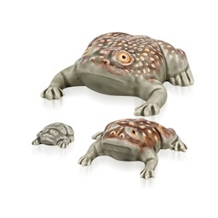 Bordallo Pinheiro Toads Miniature Figurine | Wayfair