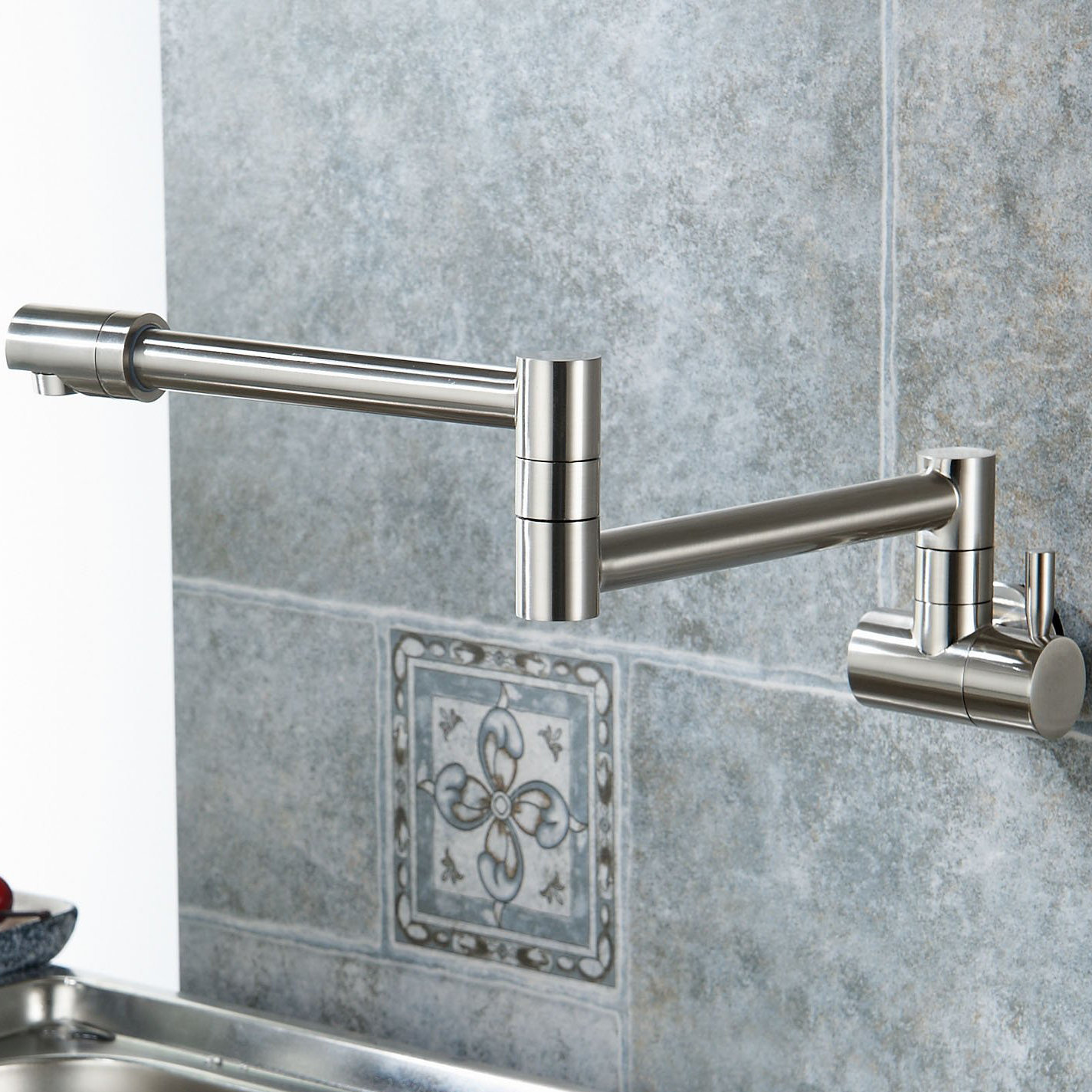 Aquafaucet DFI Wall Mounted Pot Filler & Reviews Wayfair