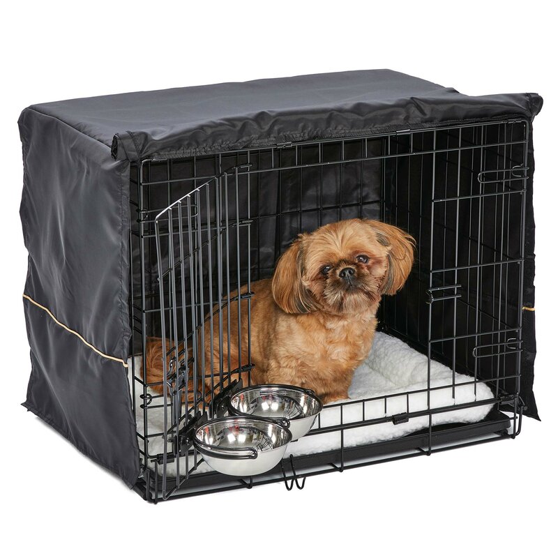 small puppy crate