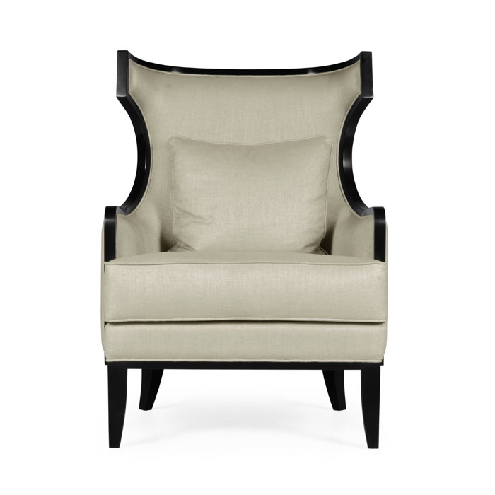 Knightsbridge Biedermeier Greek Revival Formal Occasional Wingback Chair Knightsbridge Biedermeier Greek Revival Formal Occasional Wingback Chair