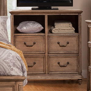 Joutel 4 Drawer Media Chest by One Allium Way