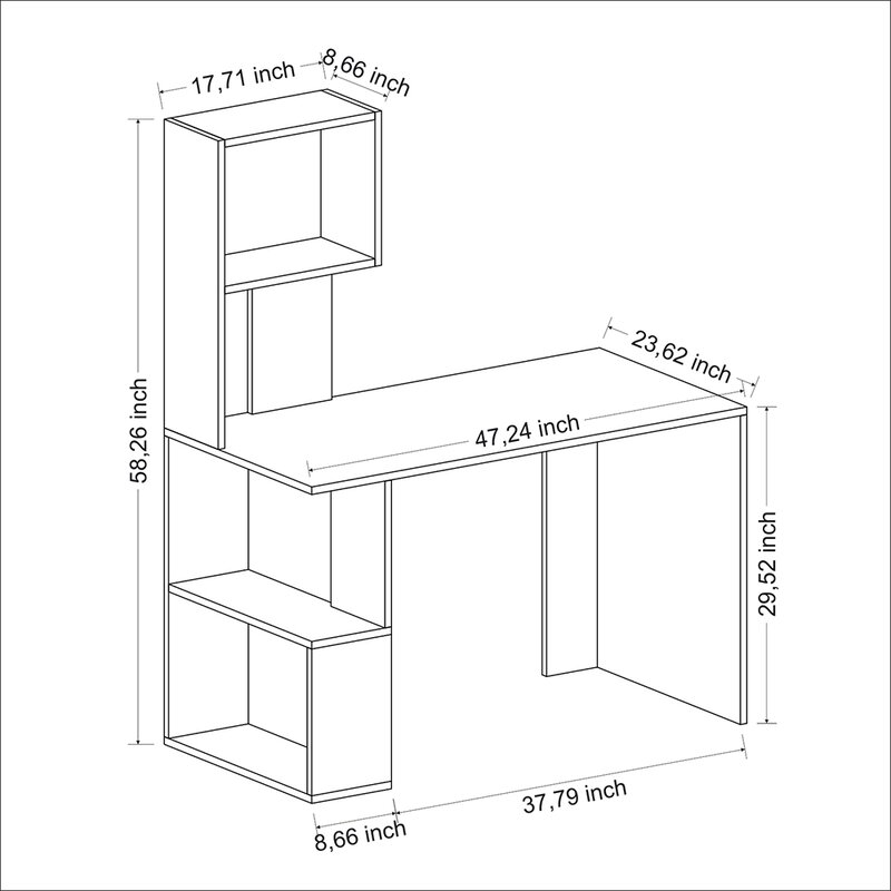 Wrought Studio Leonor Desk Wayfair