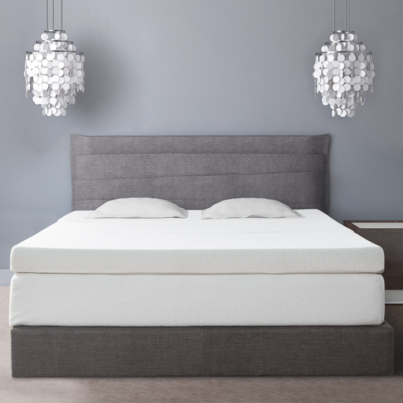 Arsuite Gaertner 4 Tri Fold Memory Foam Mattress Topper Reviews Wayfair