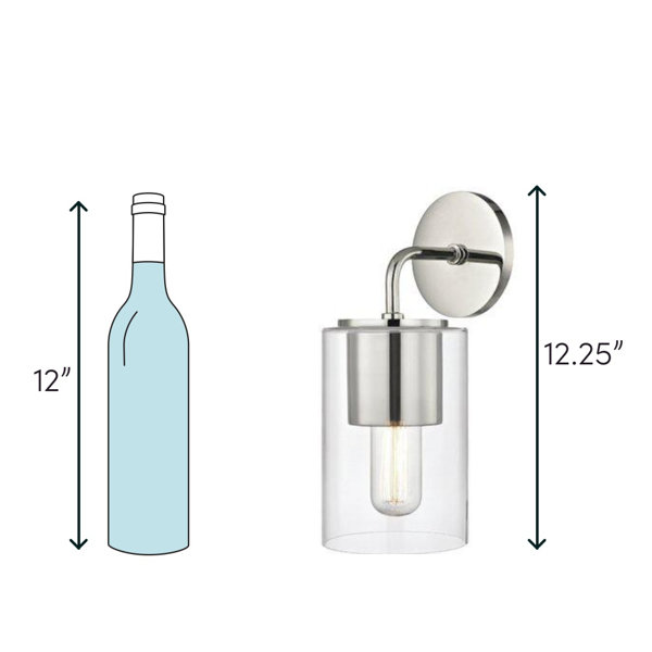 Ahern 1 Light Dimmable Armed Sconce Reviews Joss Main