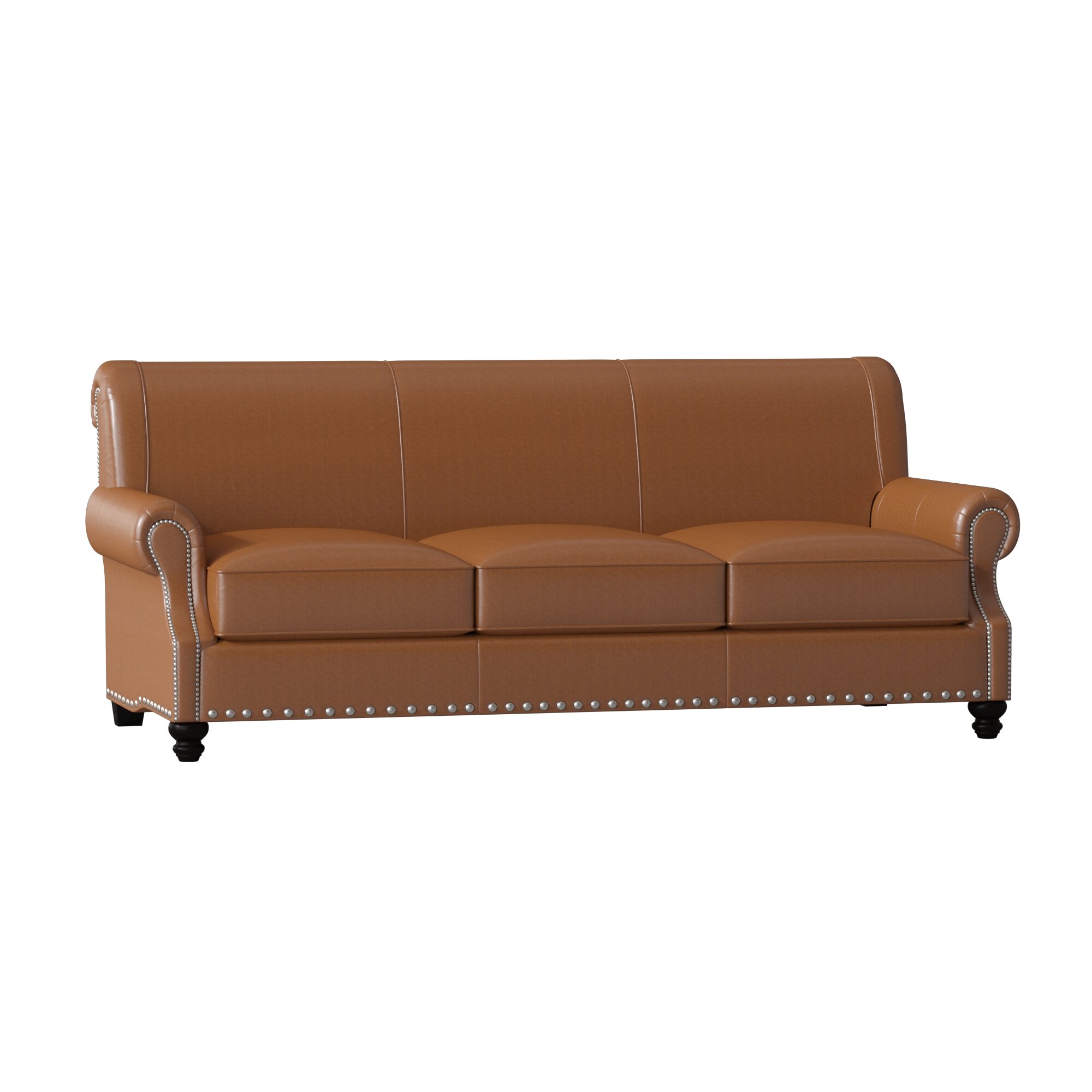 80 Inch Leather Sofa Wayfair