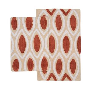 Amanda 2 Piece Bath Rug Set