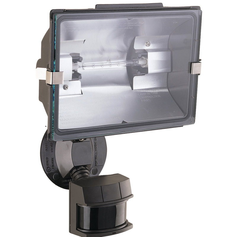 Red Barrel Studio Schaefer 500 Watt Outdoor Security Flood Light With Motion Sensor Reviews Wayfair