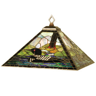 Go to store & view more images Meyda Tiffany Mission Lodge 4-Light Pool Table Light