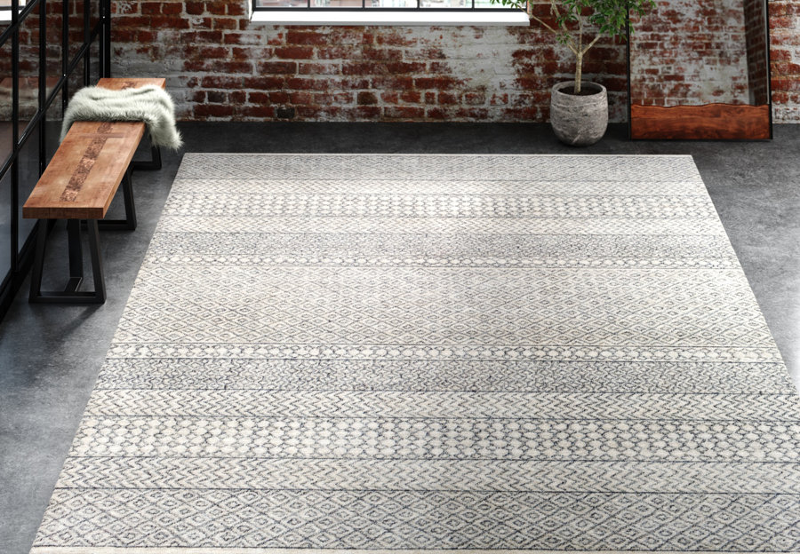 Cozy Gray Wool Area Rugs