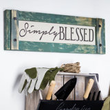 Farmhouse Wall Signs Wayfair