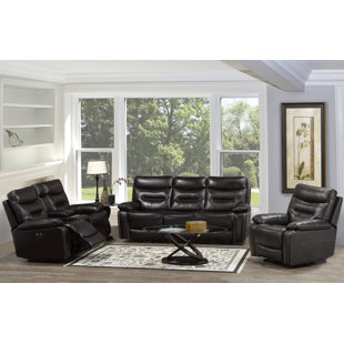 Arecibo 3 Piece Reclining Living Room Set by