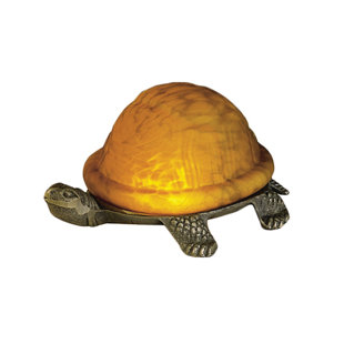 Turtle Lamp Wayfair Turtle Animals Art Gl Accent Table Lamp