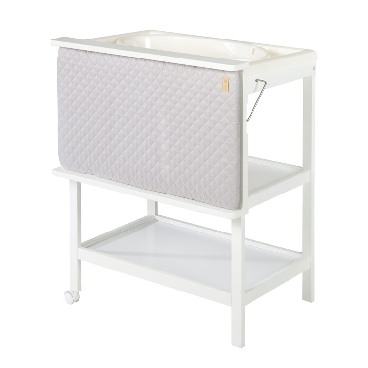 bassinet changing table combination