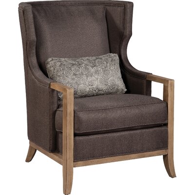Wingback Chair Fairfield Chair Upholstery 9627 Charcoal