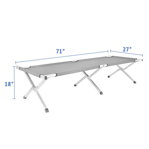 military cot dimensions