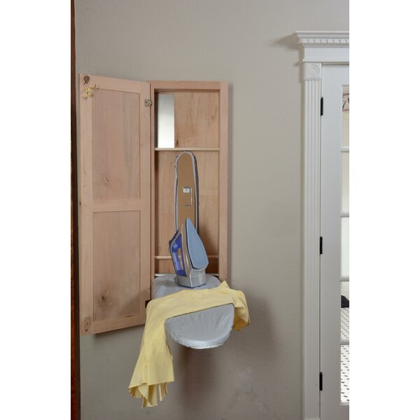 Hideaway Ironing Boards New All Knotty Alder with Raised Panel Door