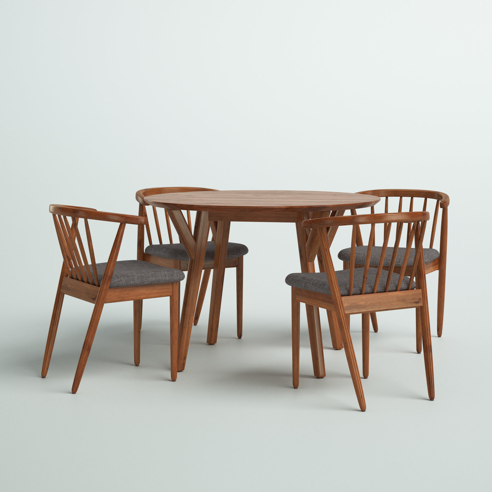 guimond solid wood dining chair