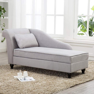Go to store & view more images Canora Grey Schaefer Storage Chaise Lounge