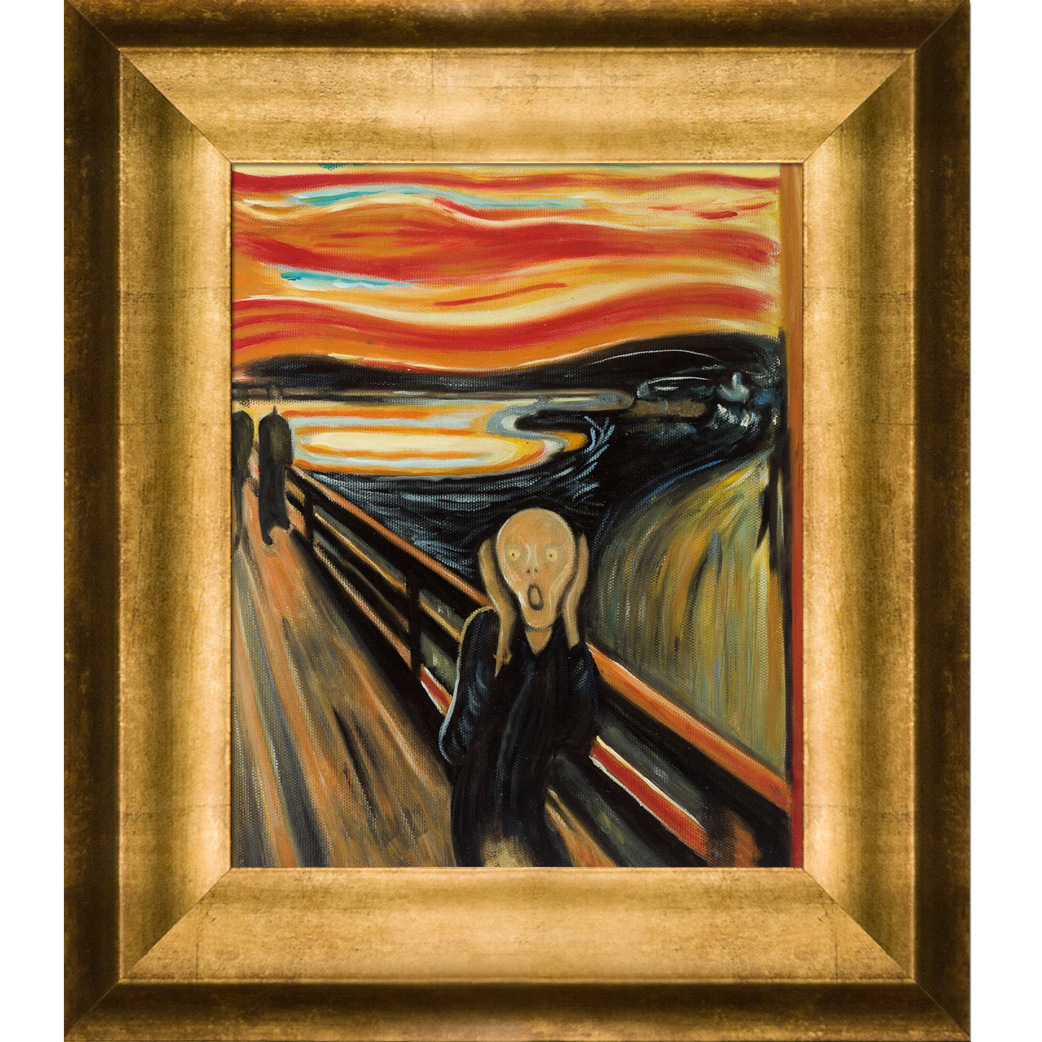 Edvard Munch The Day After Giclee Canvas Print repro