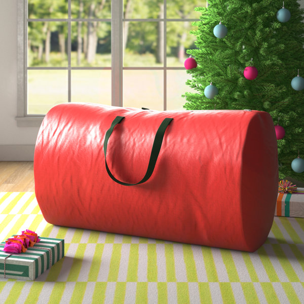 Christmas Tree Storage Bags Large Size For 7Ft Tree Red 48/" X 15/" X 22/"