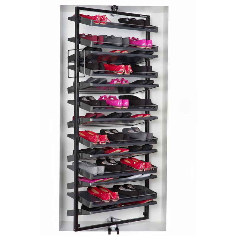 Richelieu 54 Pair Revolving Shoe Rack Wayfair