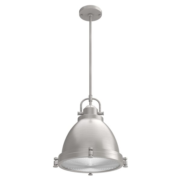 Model 522 984 Home Decorators Collection Brushed Nickel Dome Pendant