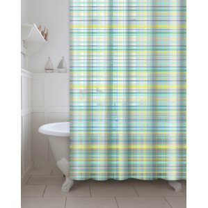 Plaid Shower Curtains You\'ll Love | Wayfair Plaid Shower Curtains You\'ll Love | Wayfair