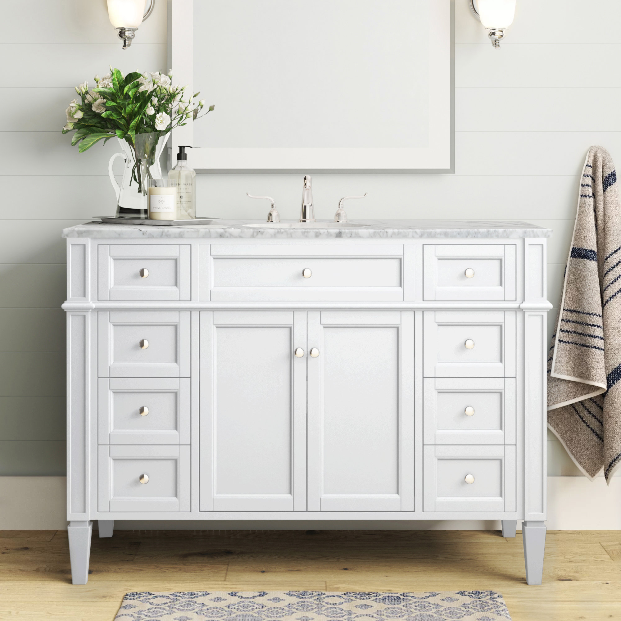 Eneas 48 Single Bathroom Vanity Set Reviews Joss Main