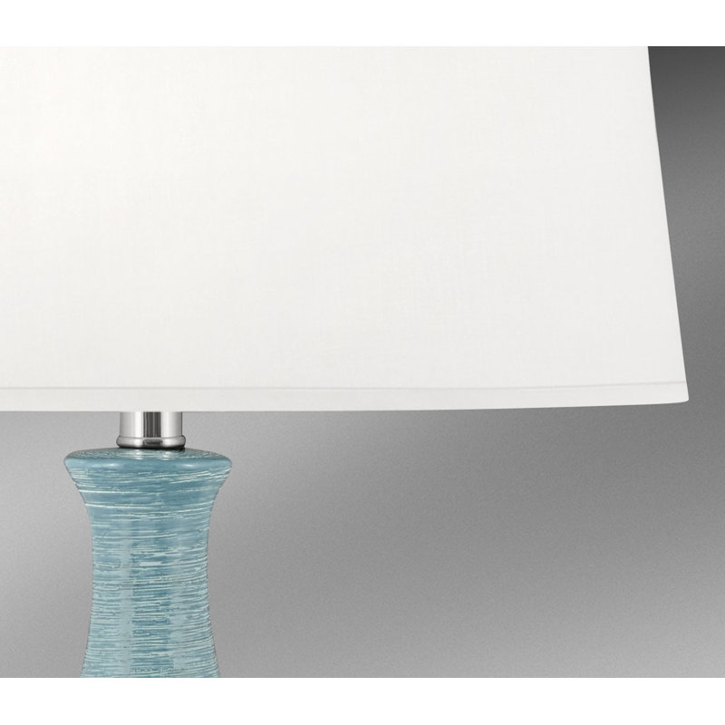 Medallion Lighting Filare Spun Blue 31 Table Lamp Wayfair