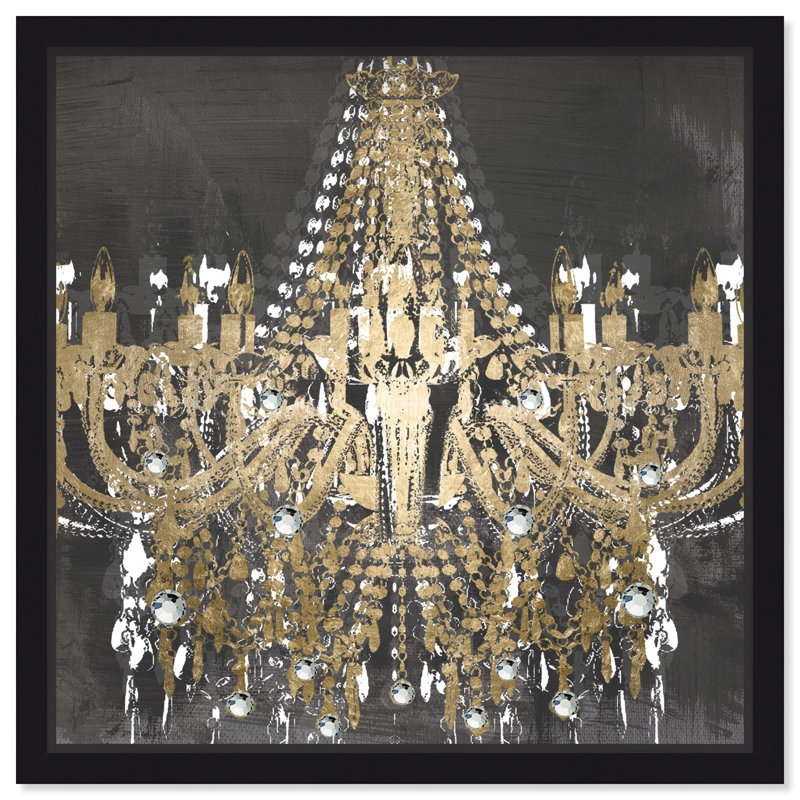 Oliver Gal Royal Rhinestone Chandelier By Oliver Gal Shadowbox