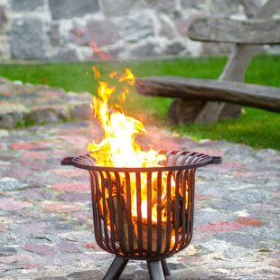 Review Interlachen Steel Wood Burning Fire Pit