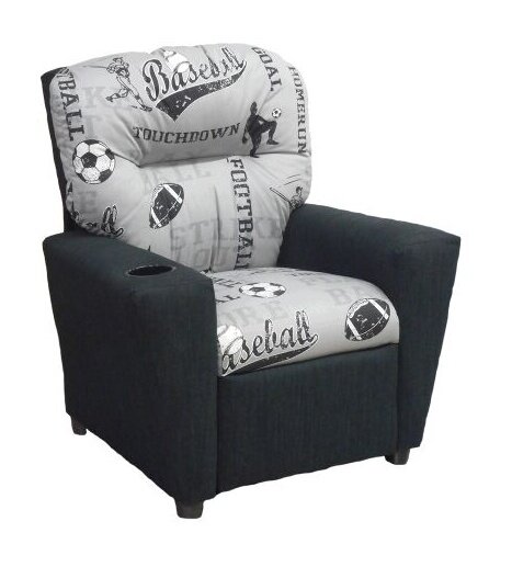 kids recliner with cup holder
