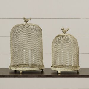 2 Piece Candle Holder Set