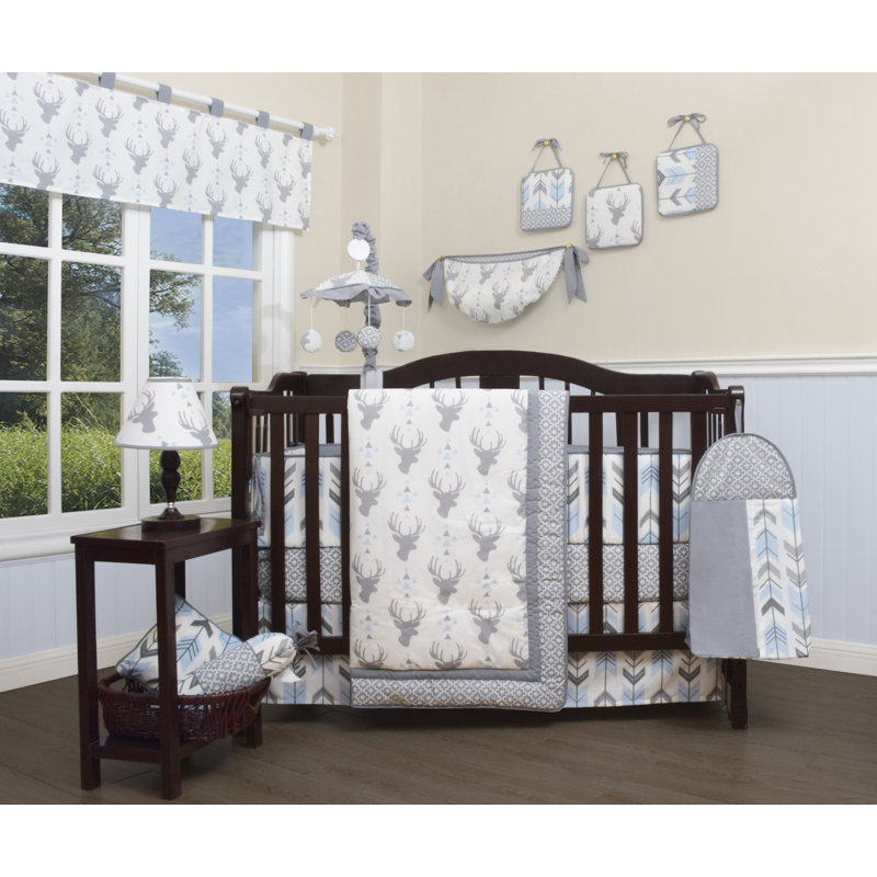 deer crib bedding set