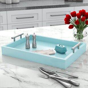 teal tray