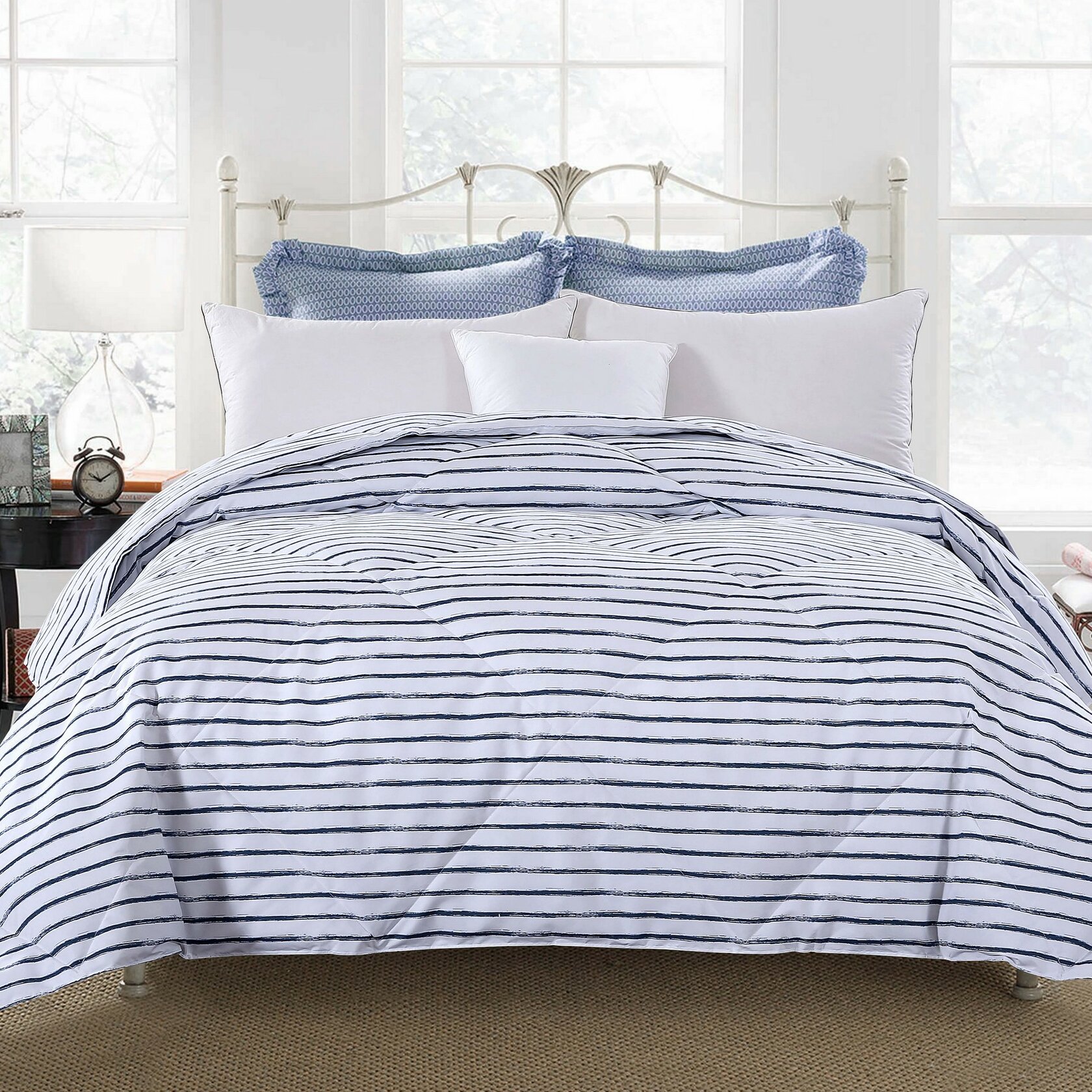 Longshore Tides Nano Fill Warmth Down Comforter Reviews Wayfair