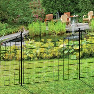25 in. x 137.5 in. Zippity Garden Fence (Set of 5)