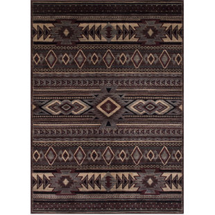 Tribal Area Rug Wayfair Jorge Tribal Brown Area Rug