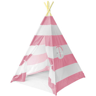 pink indoor tent
