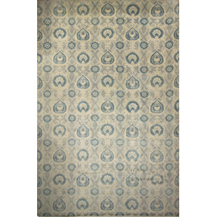 11 X 17 Area Rugs Wayfair One Of A Kind Harkness Hand Knotted 100 Wool Gray Blue Area Rug