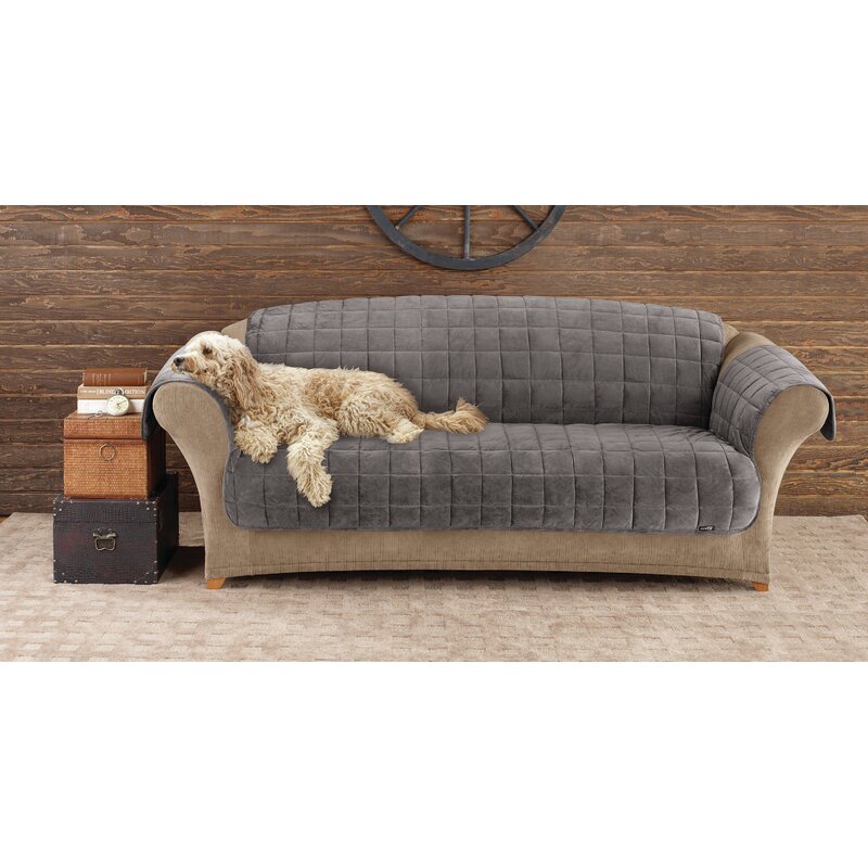 Sure Fit Deluxe Comfort Box Cushion Sofa Slipcover Reviews Wayfair