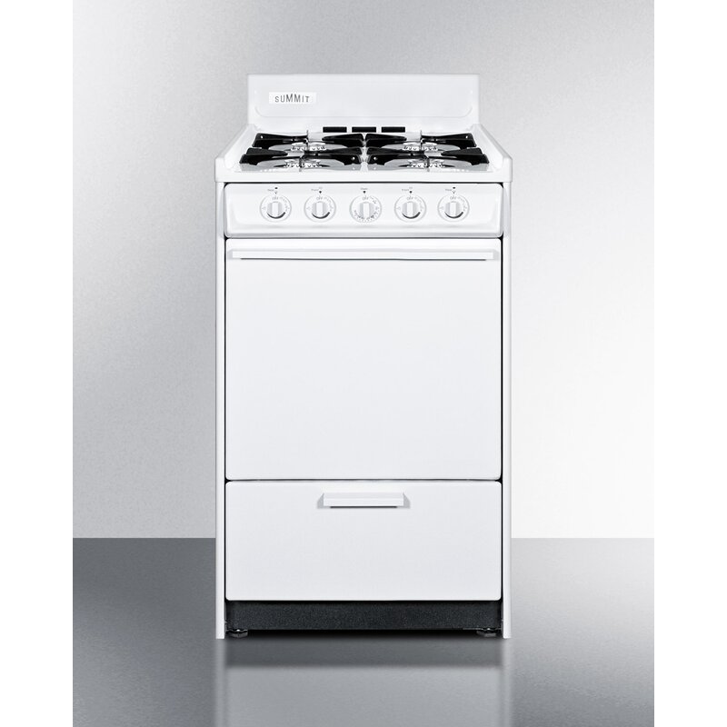 Summit Appliance Summit 20 2 46 Cu Ft Freestanding Gas Range