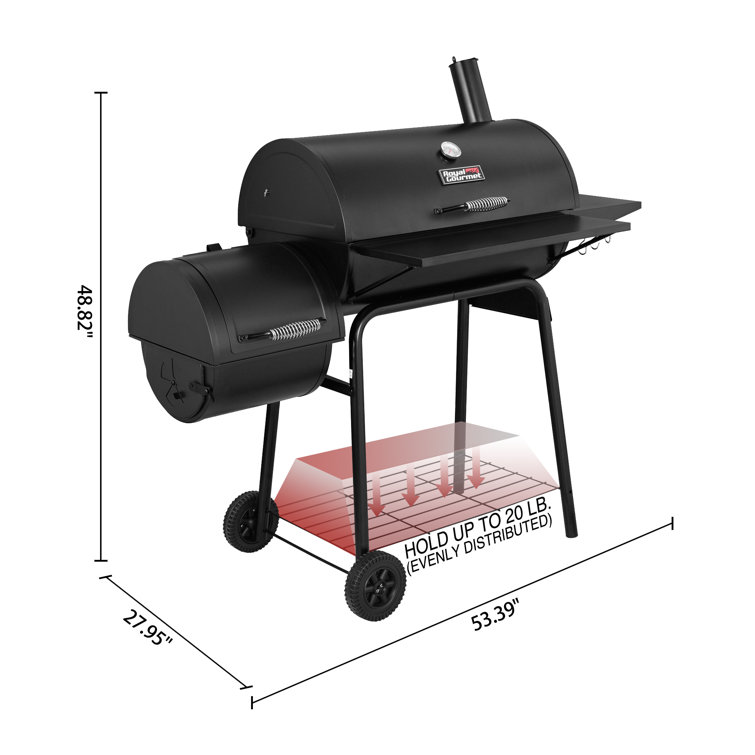 landmann 31426 kentucky charcoal smoker bbq