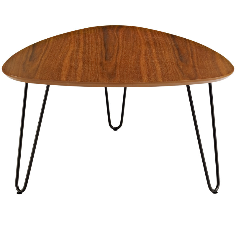 varick gallery bisson hairpin leg wood coffee table & reviews varick gallery bisson hairpin leg wood coffee table & reviews