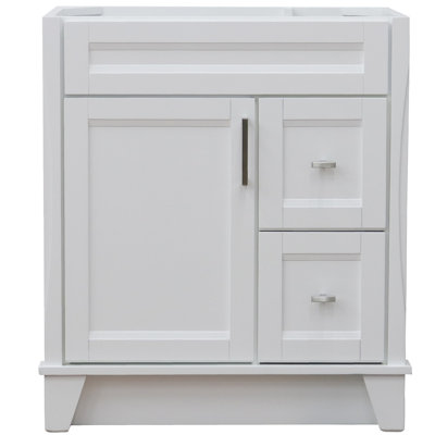 30" Single Bathroom Vanity Base Only